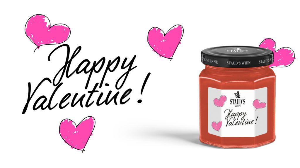 Das Traditionsunternehmen STAUD’S Wien versüßt den Valentinstag mit einer Limitierten Edition aus Rosenblütenblättern. Perfekt zum Schenken und gemeinsam Genießen!